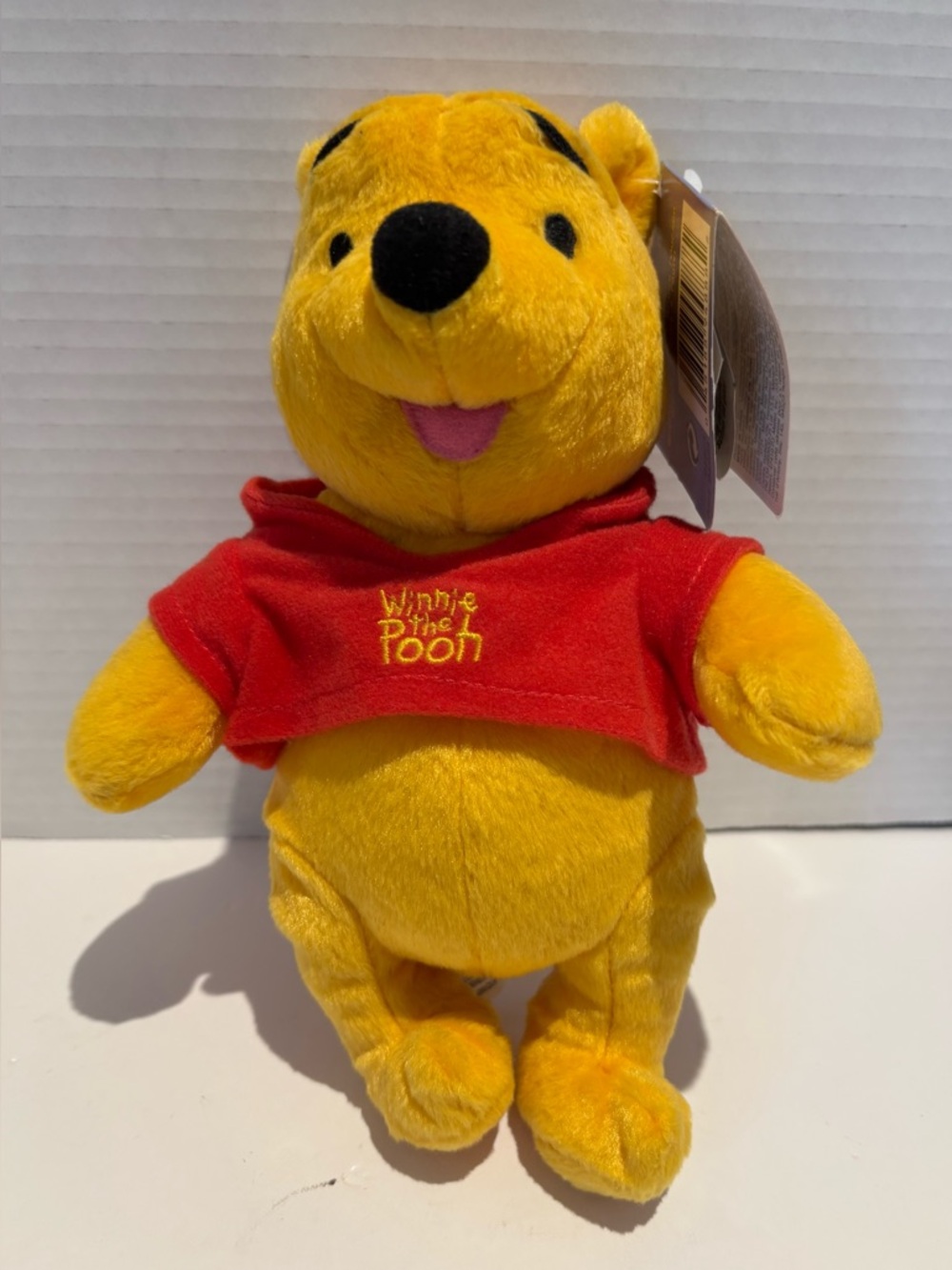 Disney Fisher-Price Mattel 2001 Winnie the Pooh 9” Plush Stuffed Animal w/Tags